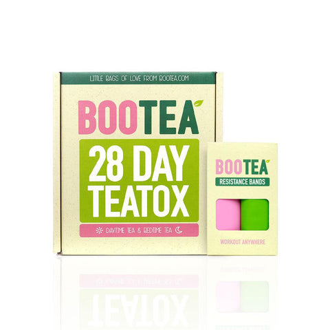 28 Day Teatox + Resistance Bands Bundle - Bootea