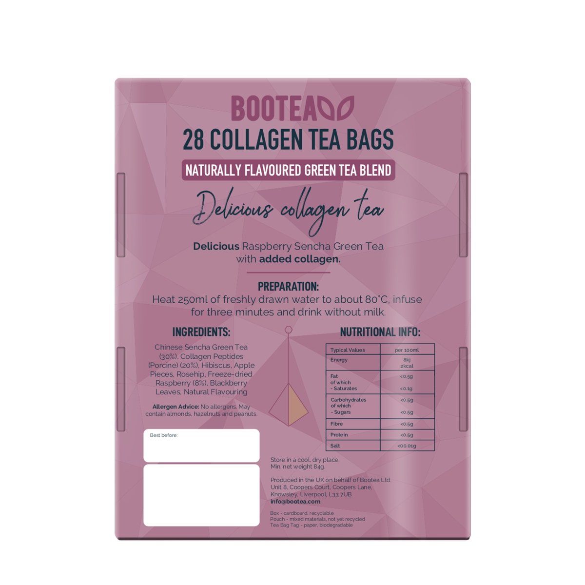 Collagen Tea - Buy 1 Get 1 Free - Bootea